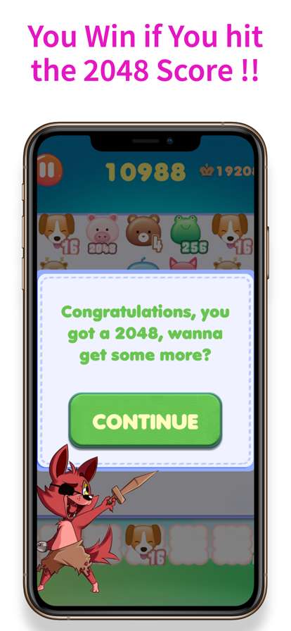 Foxy Animal Merge 2048ios版3