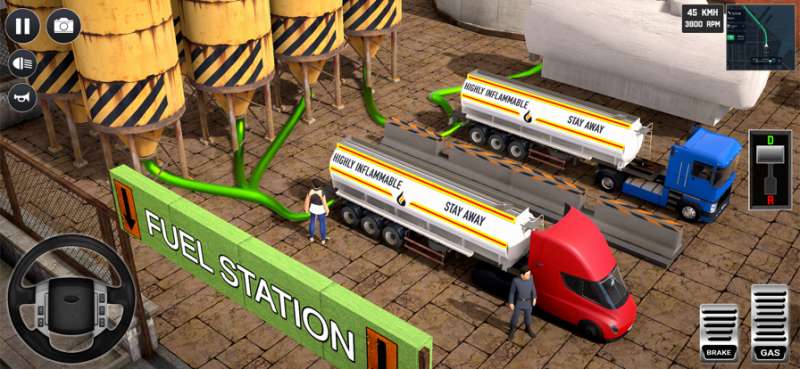 半卡车驾驶模拟器ios版4