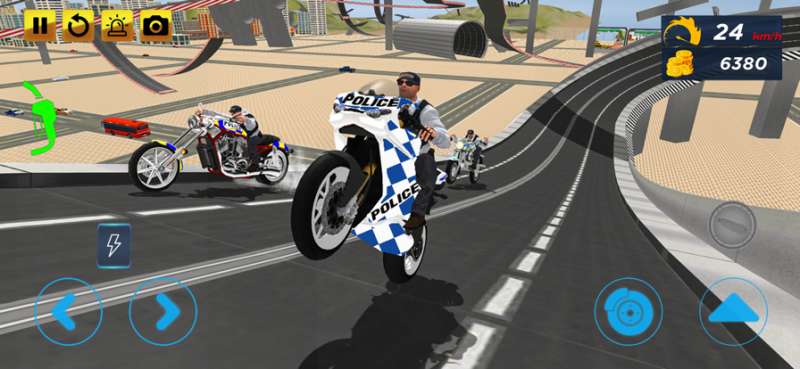 Police Stunt Bike Driving Gameios版1