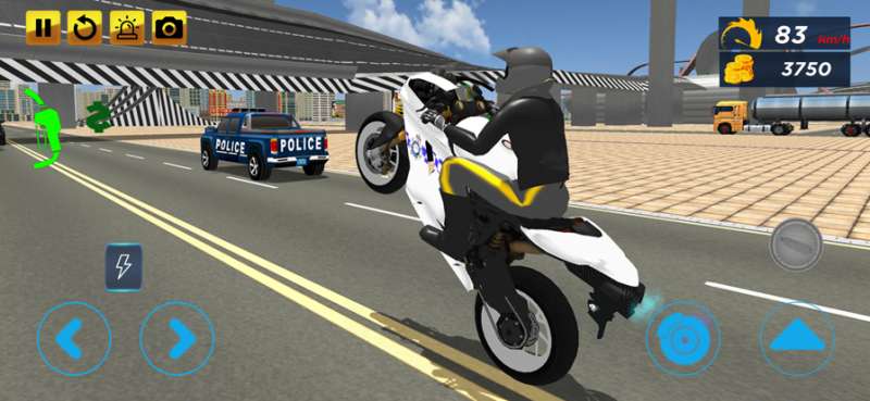 Police Stunt Bike Driving Gameios版4