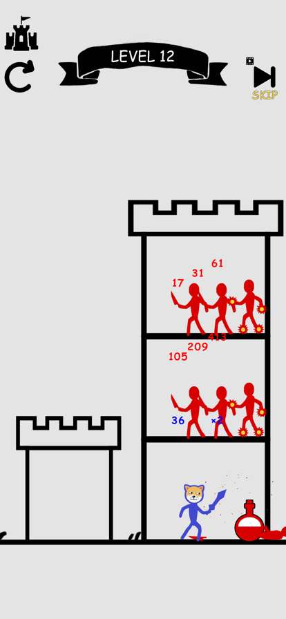 火柴人城堡ios版3