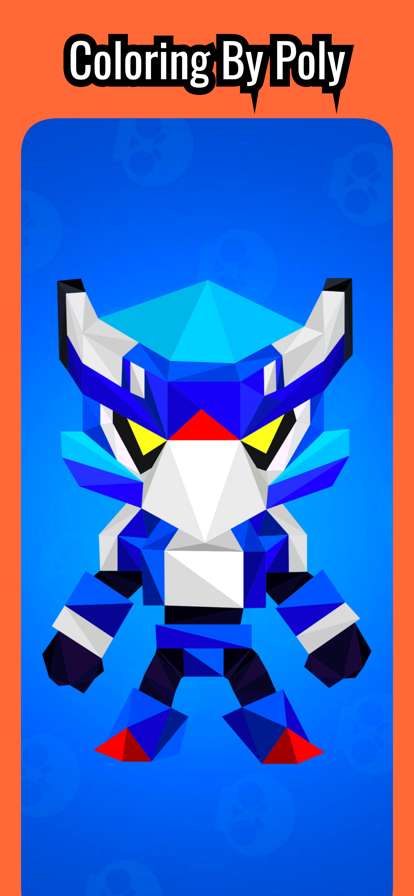 Brawl Poly Coloring by Numberios版2