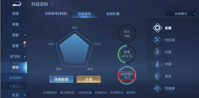王者荣耀隐藏分怎么打上去