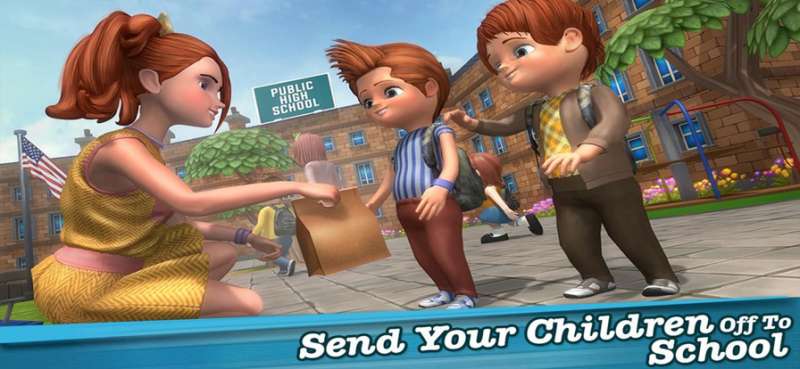 Twin Baby Mother Love 3Dios版3