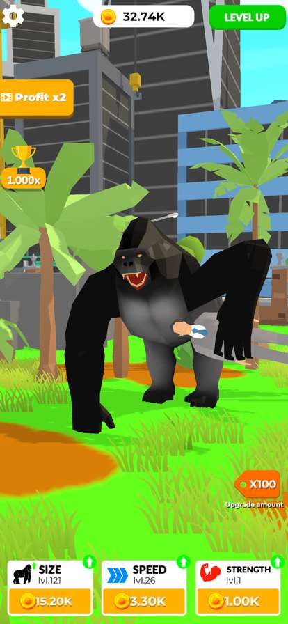 Idle Gorilla: Evolution Empireios版4