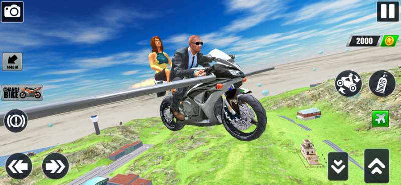 Flying Bike: Taxi Simulatorios版3