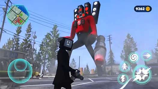 监控人大战马桶人开放世界1