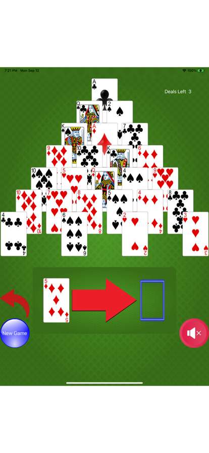 PPIC Pyramid Solitaireios版5