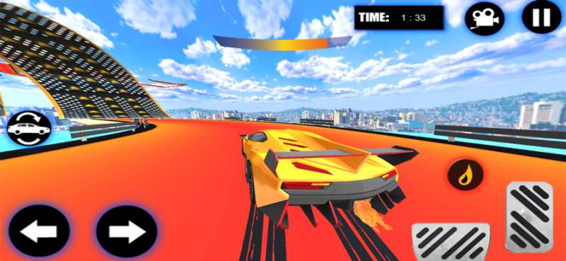 不可能的 GT 飞行汽车特技ios版1