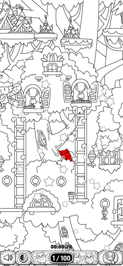 Find 100 Hidden Owlsios版1