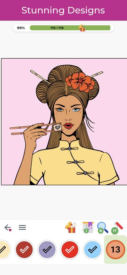 Coloring Book by Number Proios版5