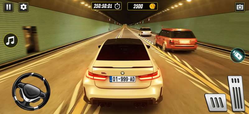 汽车驾驶学校游戏 3D:2024 年汽车驾驶游戏中的真实赛车ios版0