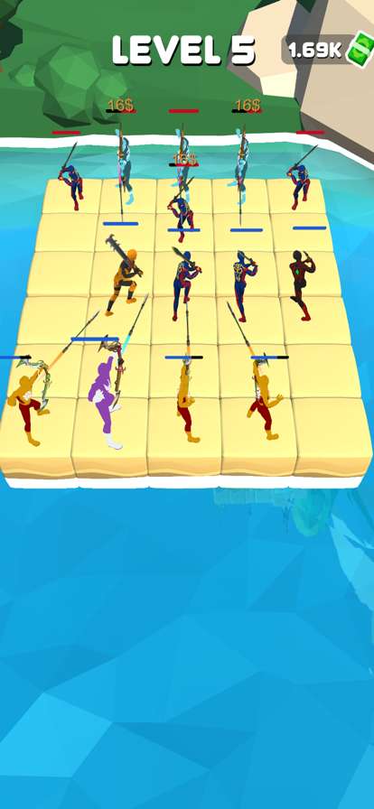 Superhero Merge Master 3Dios版2