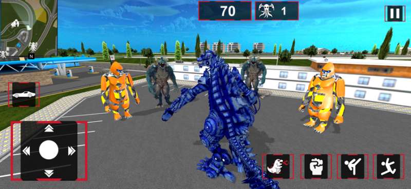 Gorilla vs Kaiju City Rushios版1