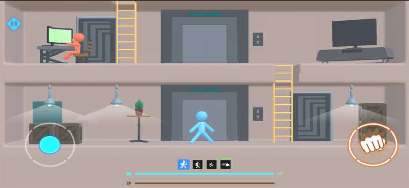 火柴人冲床ios版2