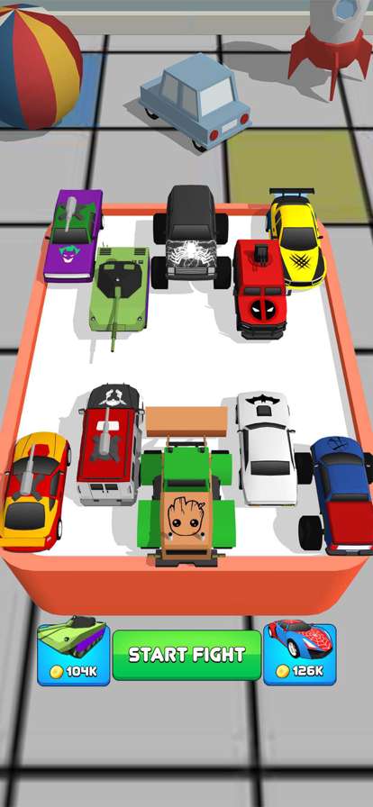 Superhero Car Merge Masterios版2