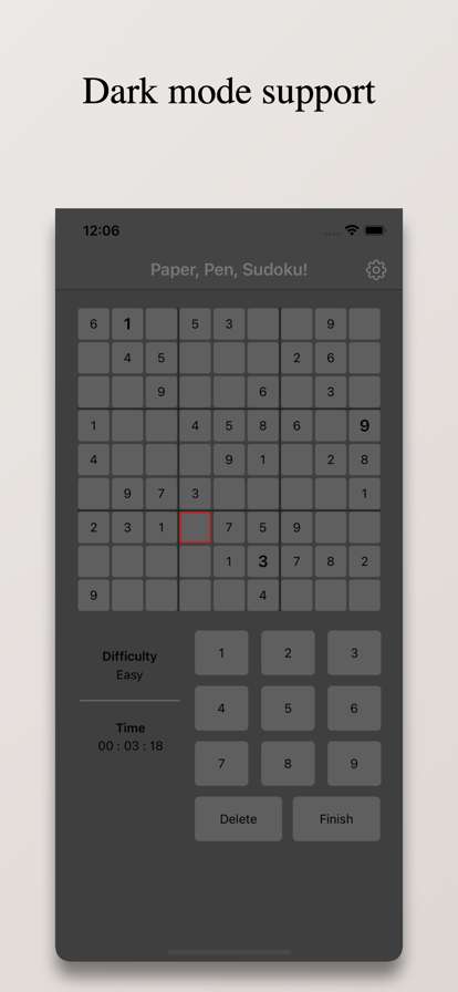 Paper, Pen, Sudoku!ios版2