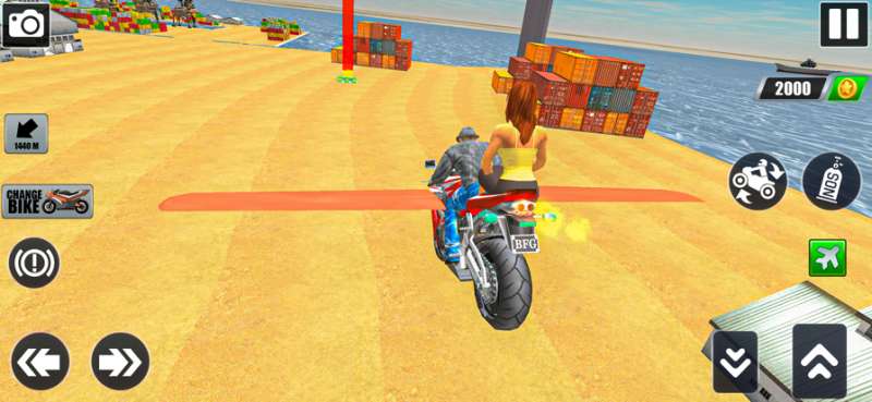 Flying Bike: Taxi Simulatorios版2