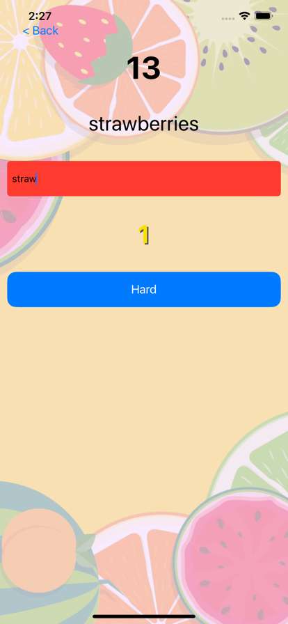 打字机水果ios版5