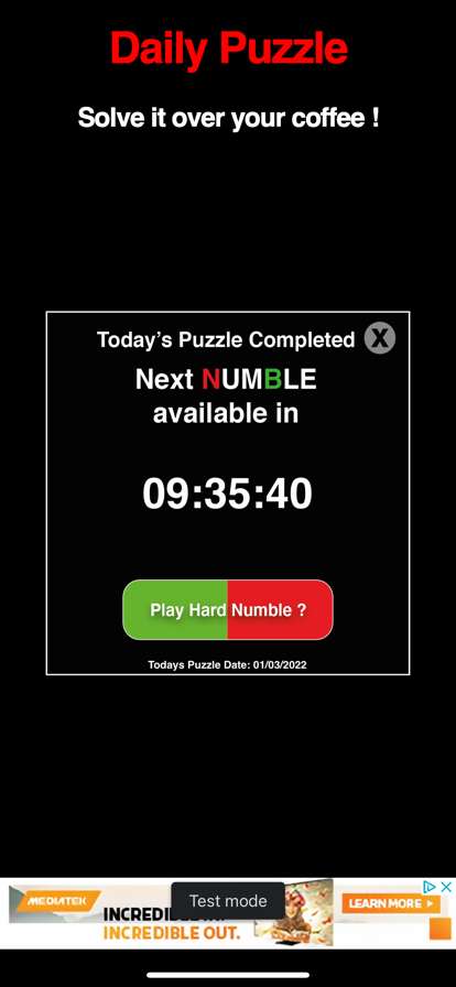 NUMBLE : Daily Mastermind!ios版1