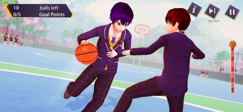 日本动画片高的学校男孩生活辛ios版3