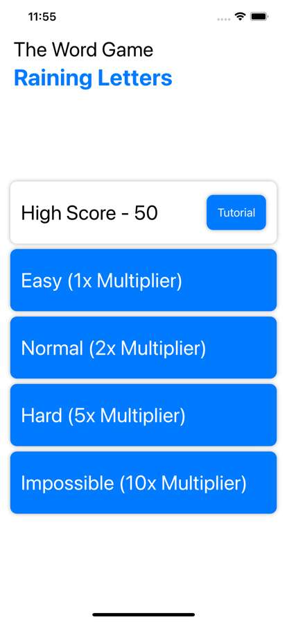 Raining Letters Word Gameios版8