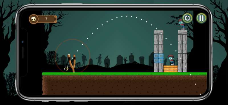 Zombie Town: 2D physicsios版4