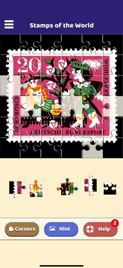 Stamps of the World Puzzleios版3