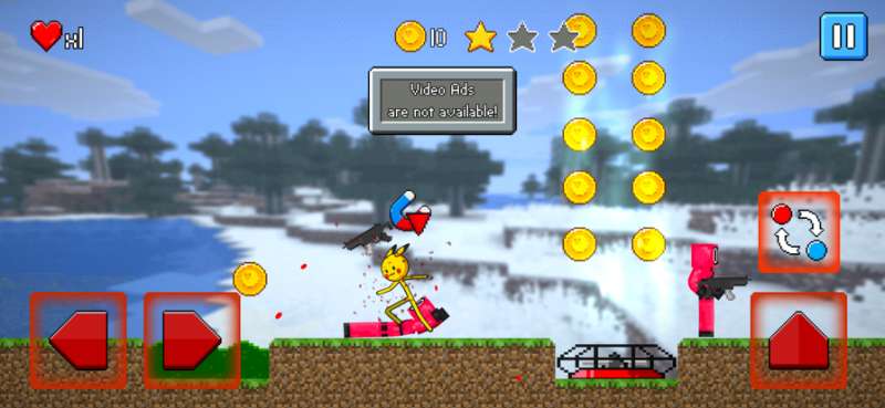 Stickman Red Blue Team Escapeios版3