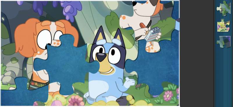 Bluey Jigsaw Puzzleios版1