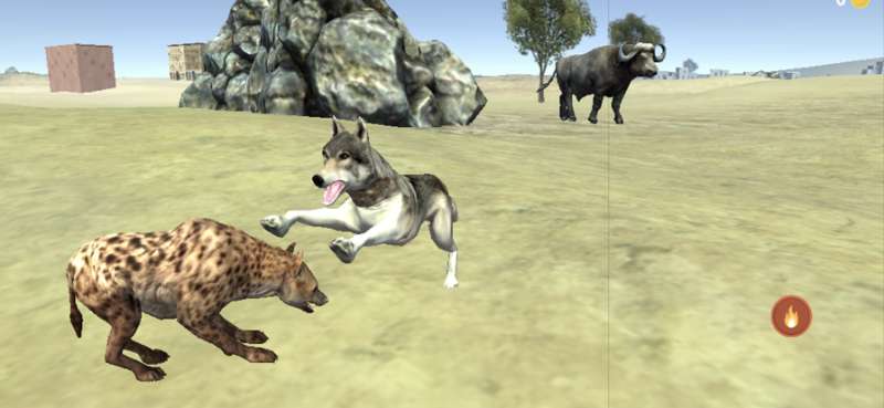 Wolf Run Animal Fight 3Dios版0