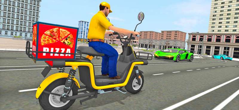 比萨送货自行车驾驶 3Dios版1