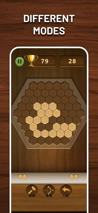 Wood Block: Puzzle Brain Gameios版2