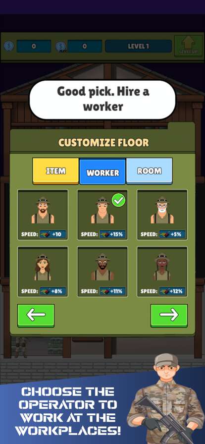 Idle Military Factory Tycoonios版1