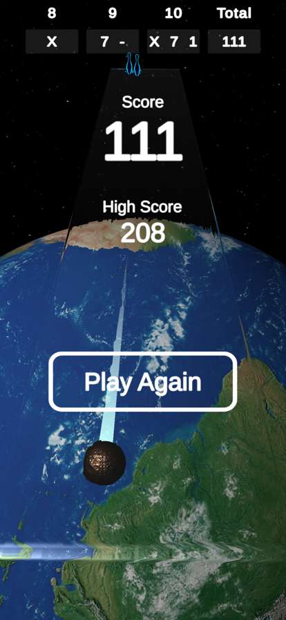 Cosmic Bowling by Stone Bisonios版6