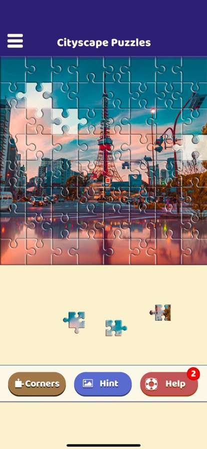 Cityscape Jigsaw Puzzlesios版4