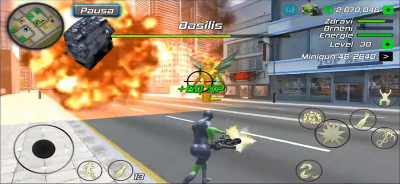 Spider Rope Flying City Heroios版6