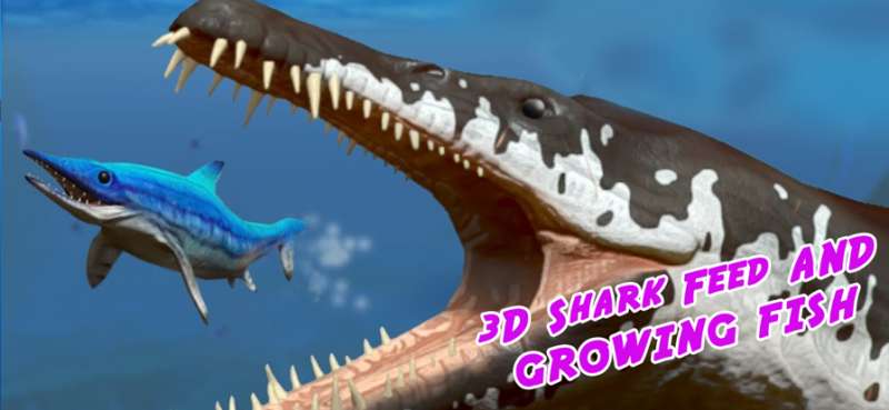 3D Shark Feed and Growing Fishios版4