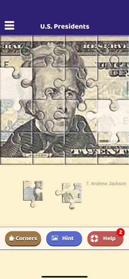 U.S. Presidents Puzzleios版1