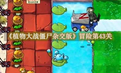 《植物大战僵尸杂交版》冒险第43关怎么通关