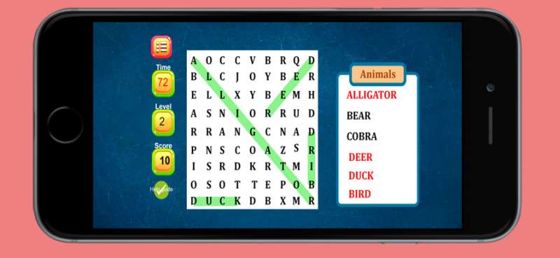 Word Search Puzzle Swipeios版4
