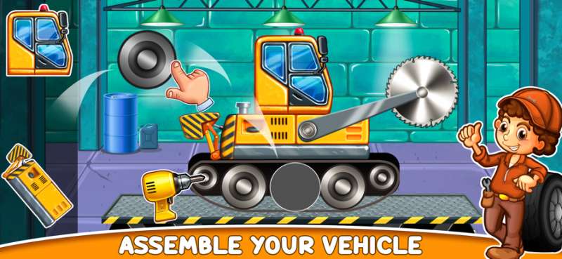 儿童卡车建造游戏ios版1