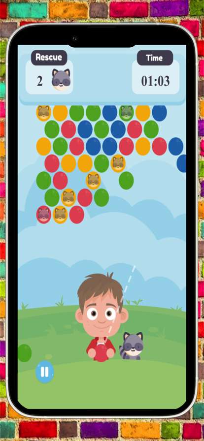 Pop Bubble: Raccoon\'s Shooterios版1