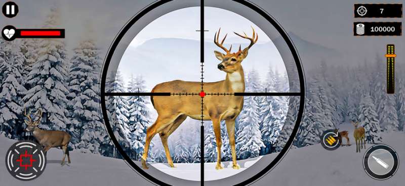 野鹿狙击手射击3Dios版0