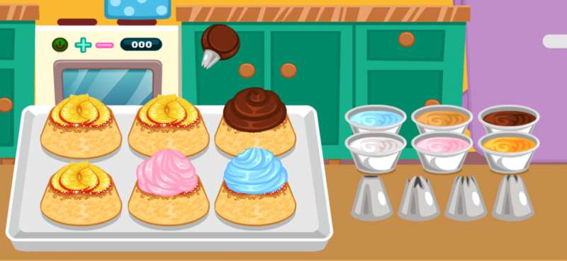 Peach Cupcake Cookingios版4