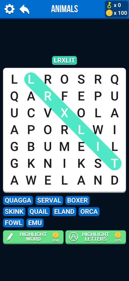 疯狂单词搜索ios版0