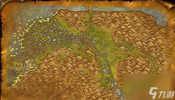 "魔兽世界采药路线"