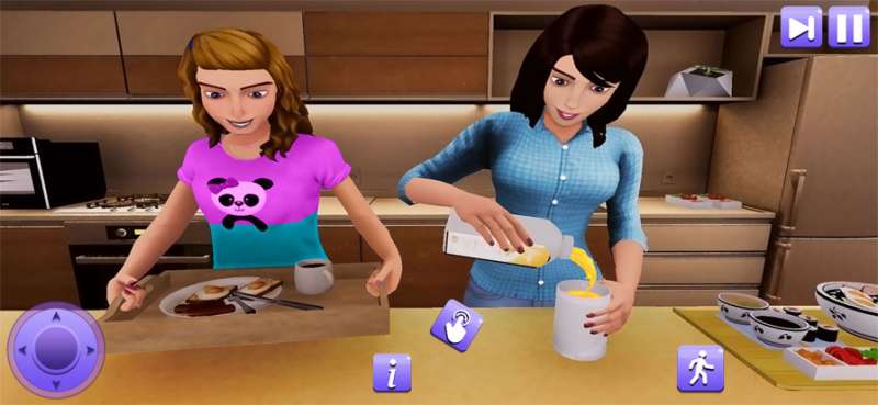 女儿家庭生活模拟器ios版0