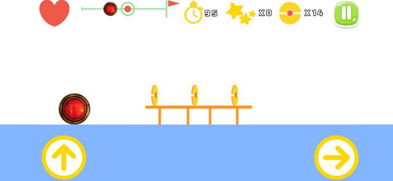 前进翻滚的圆球ios版1