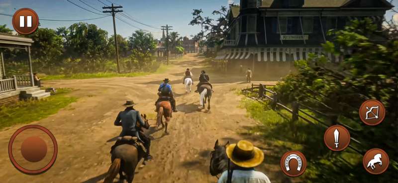 马模拟器牛仔游戏ios版1